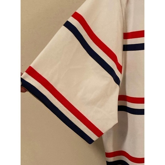 Men’s G/Fore GFore Polo Golf Shirt XL Offset Stripe NWT - Picture 6 of 9